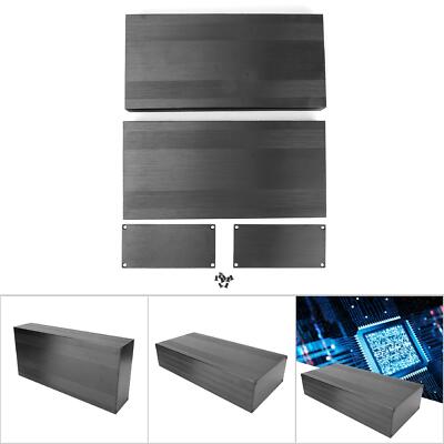 Split Type Aluminum Cooling Case Enclosure Electronic Box For Amplifier