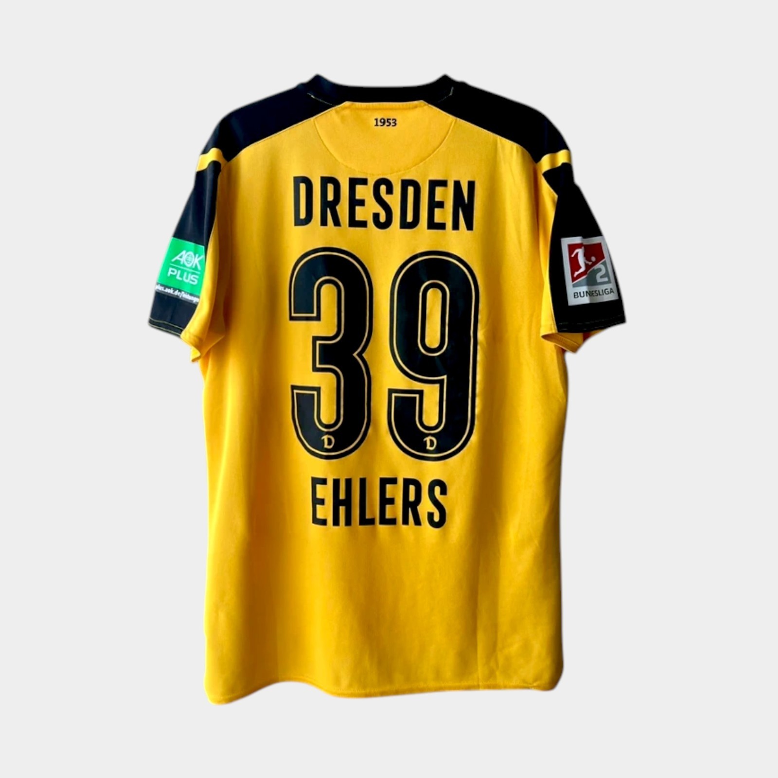 SG Dynamo Dresden Ehlers #39 Heim Fußballtrikot 2021 - 2022 Umbro Herren L - M