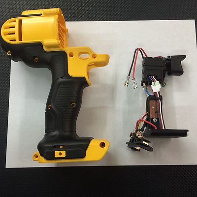 DeWalt Cordless Drill DCD980 / DCD985  Clamshell & Trigger Switch Kit N421209 
