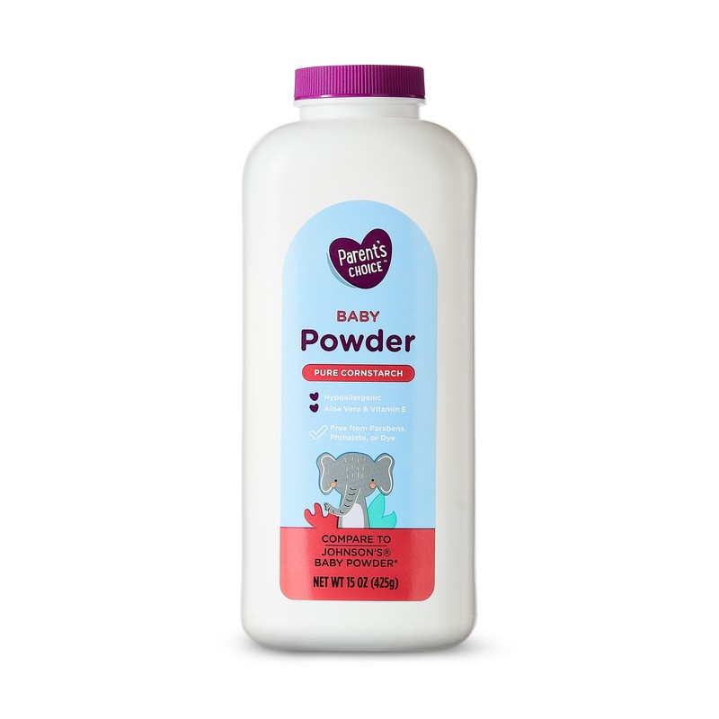 Pure Cornstarch Baby Powder, 15 Oz