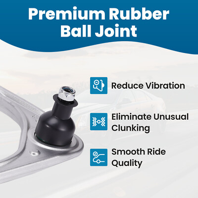 12x Front Upper Lower Control Arms Sway Bar Tie Rods For 08-14 Cadillac CTS 3.6L