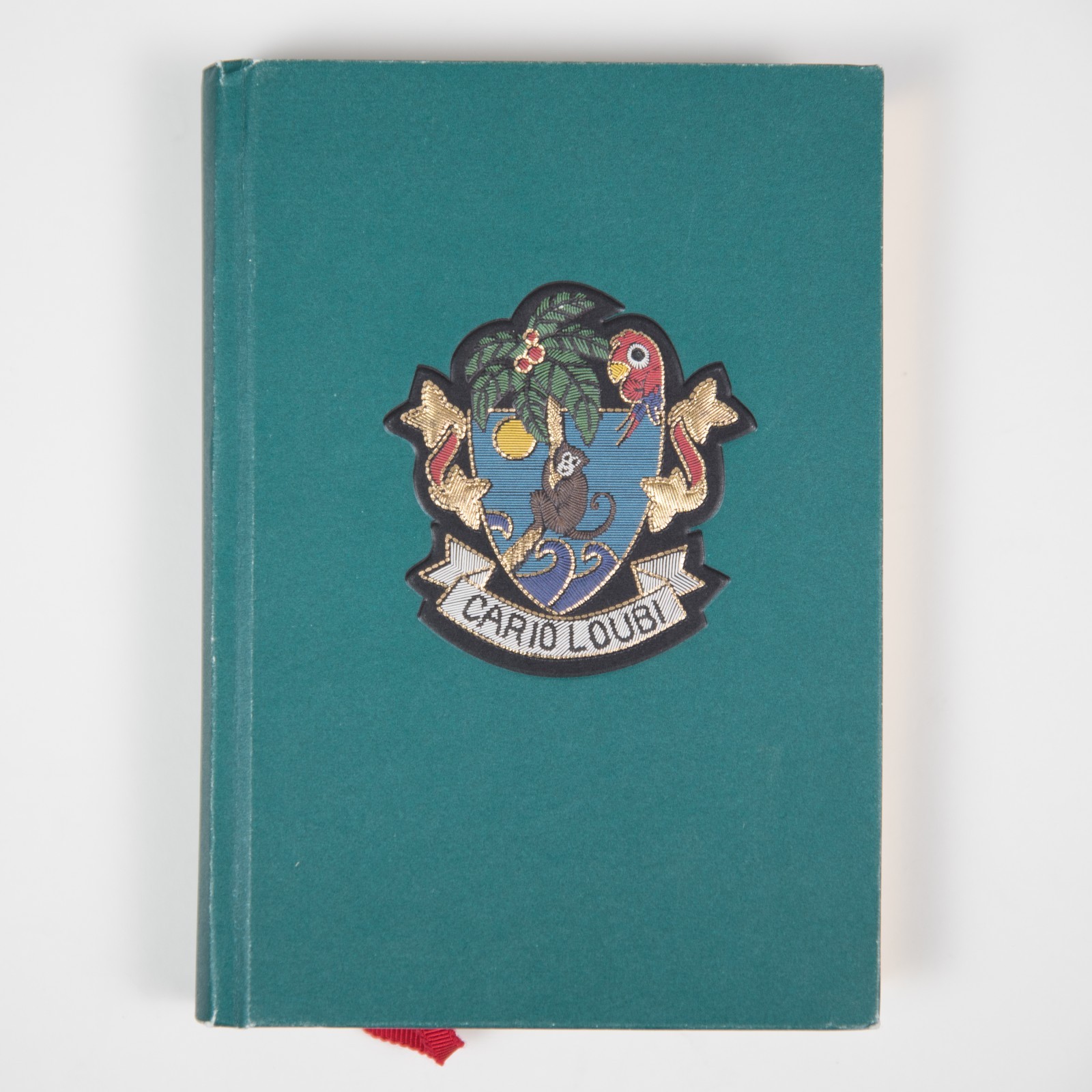 CHRISTIAN LOUBOUTIN Cario Loubi Hardcover Blank Notebook with box