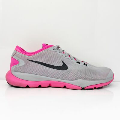

Nike Womens Flex Supreme TR 4 819026-010 Серые кроссовки для бега, размер 9,5, Серый, Flex Supreme TR 4
