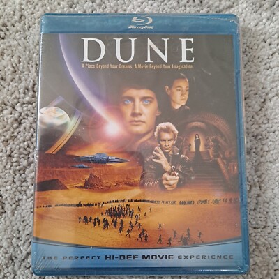 Dune [Blu-ray] H/D DVDs 2 Hour 17 Mins. Sealed With Additional Features Footage 