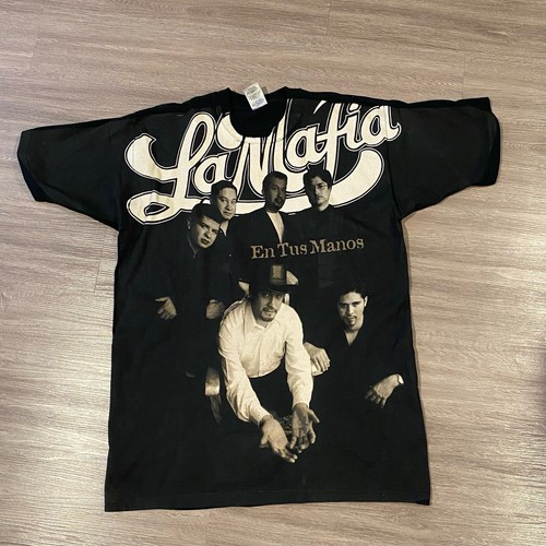 Vintage 1997 La Mafia Mexican Band Concert Tour Shirt 90s En Tus
