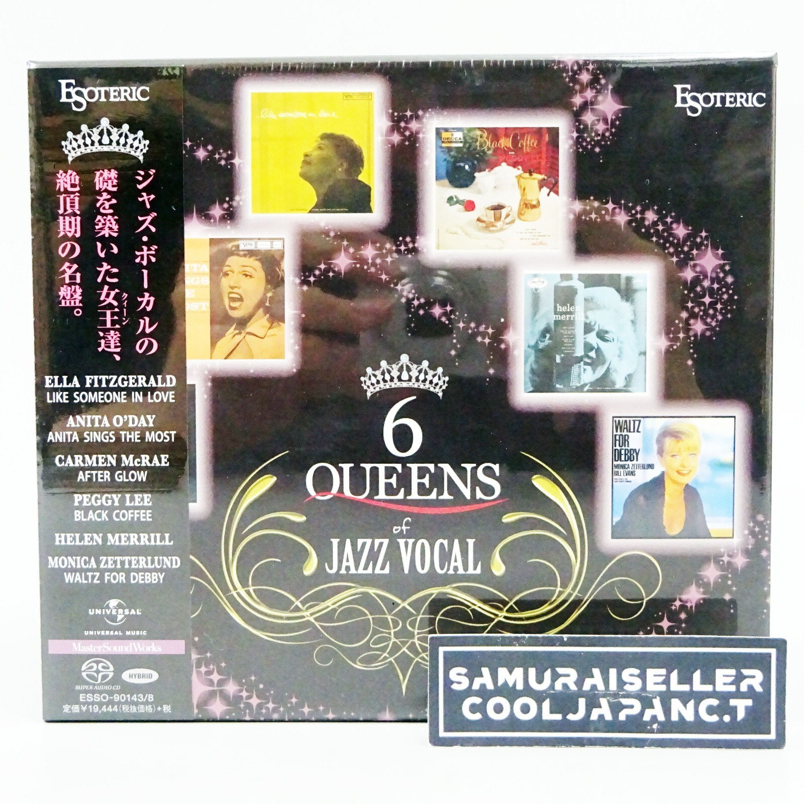 ジャズ ESOTERIC 6QUEENS of JAZZVOCAL ESSO-90143 6 QUEENS OF