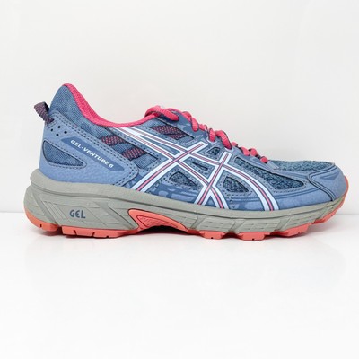 Asics Boys Gel Venture 6 1014A077 Серые кроссовки для бега, размер 4,5