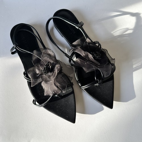パーティーシューズ Nensi Dojaka Tulle pumps Black Nensi Dojaka Tulle Pumps | italist