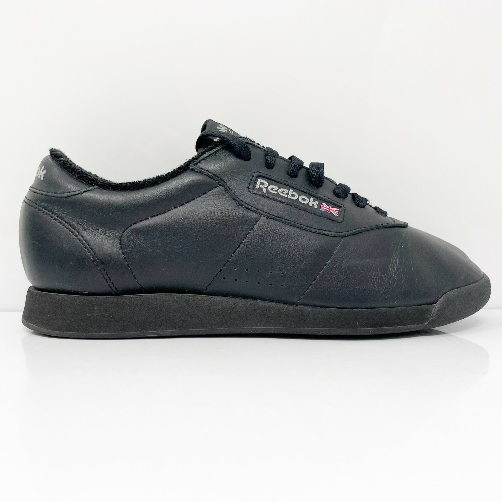 

Reebok Womens Classic Princess 2-7344 Черные повседневные кроссовки, размер 8,5, Черный, Classic Princess