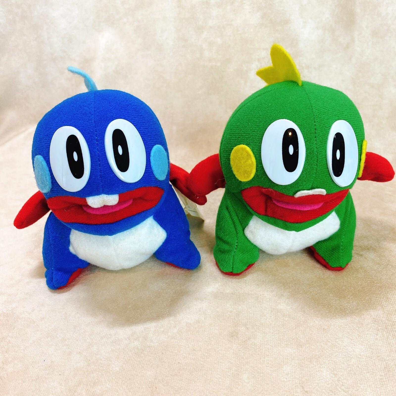 【希少】TAITO バブルボブル ゲームキャラクター ぬいぐるみ 昭和レトロ 希少】TAITO バブルボブル ゲームキャラクター ぬいぐるみ 昭和