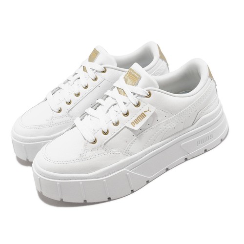 

Женские повседневные туфли на платформе Puma Mayze Stack X-mas Wns из белого золота 388564-02, Белый, Mayze Stack X-mas Wns