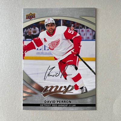 2023 Upper Deck MVP #138 David Perron Silver Script
