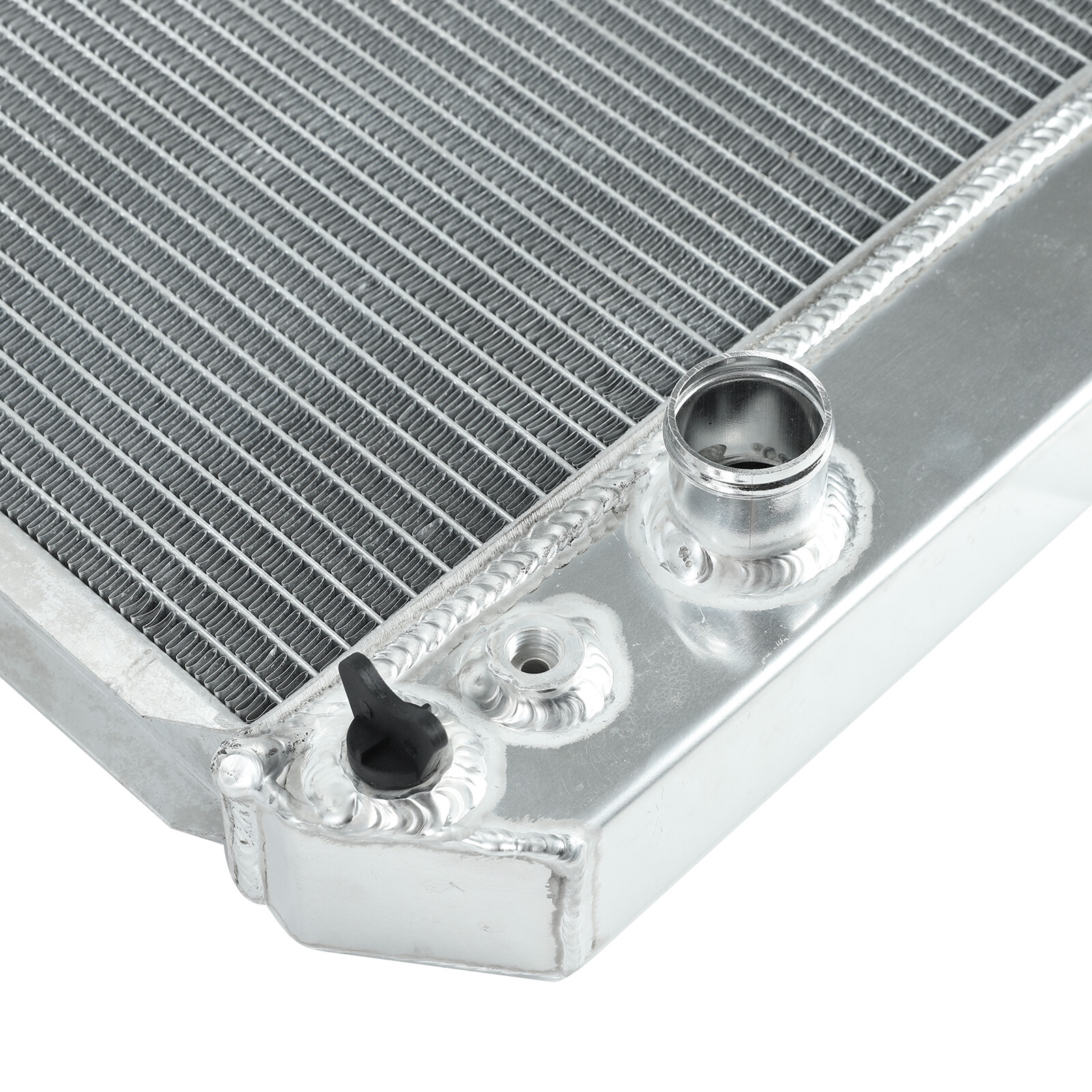 CoolingSnow 3 Row Aluminum Radiator for 1994-2001 Dodge Ram 1500 2500 3500 Pickup Truck 3.9L V6 5.2L 5.9L V8 Aluminum Radiators + Shroud fan + Thermos CoolingSnow Full Aluminum Radiator for 1988-1999 Chevy GMC C⁄K