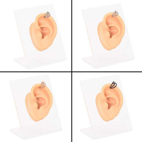 16G Triple/Double Hoop Nose Ring Surgical Steel Septum Clicker Tragus Piercing