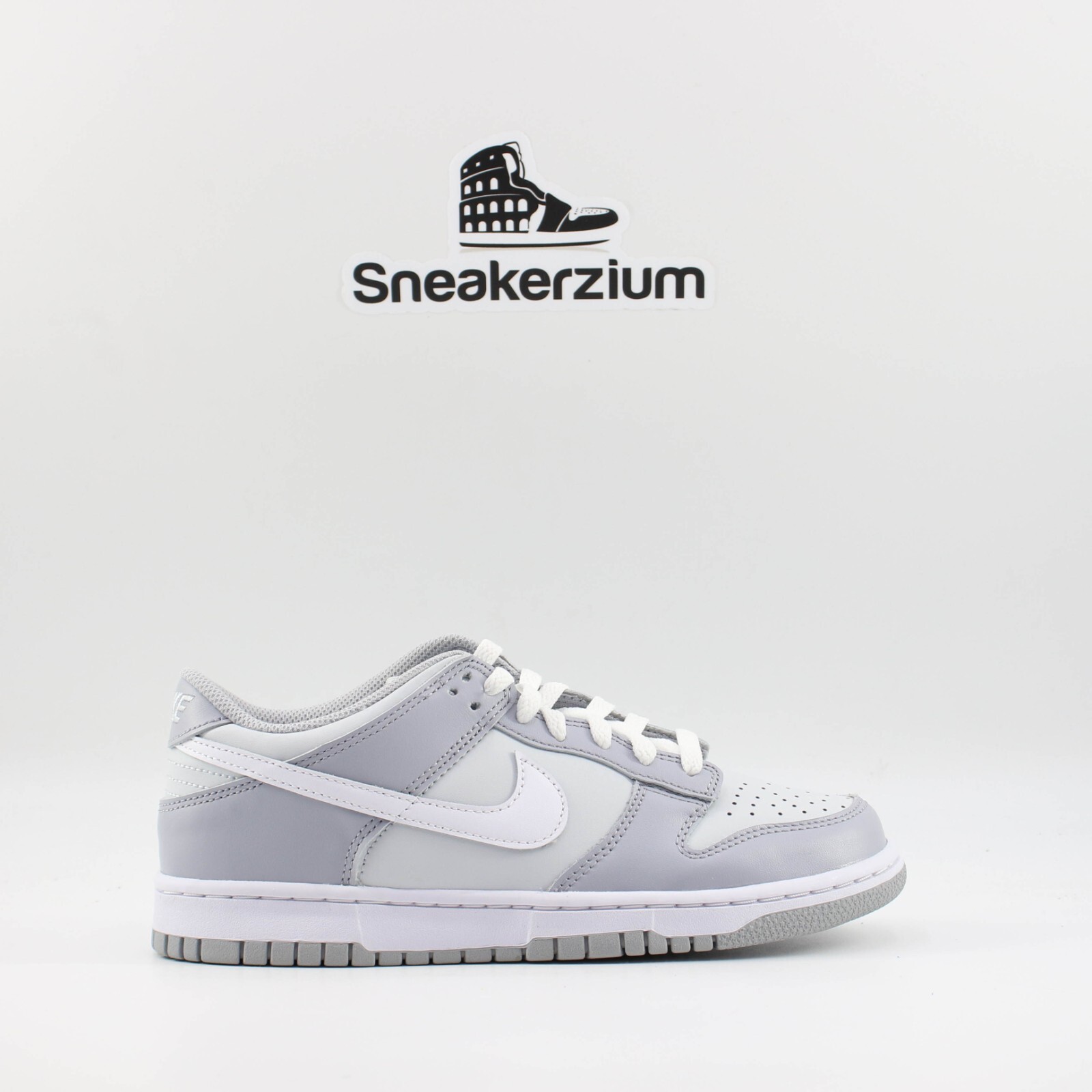 Двухцветные серые кроссовки Nike Dunk Low DH9765-001, размеры для начальной школы