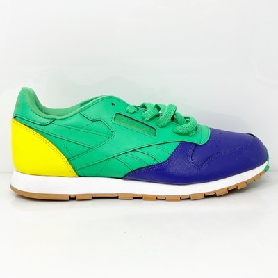 

Reebok Mens Classic BS7249 Зеленые повседневные кроссовки, размер 6, Зеленый, Classic