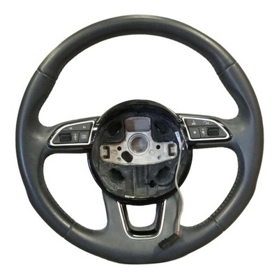 2018 Audi Q3 Steering Wheel Black Leather Factory OEM Replacement Part