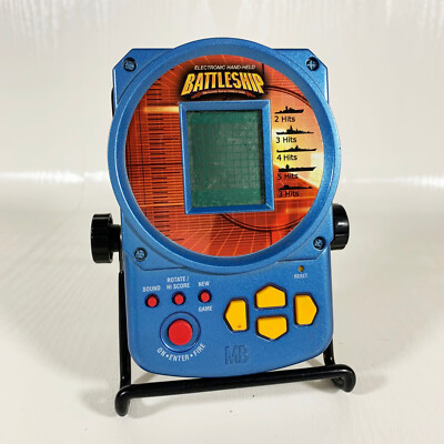 Battleship Electronic Handheld Travel Game - MB Hasbro - TESTED and WORKING