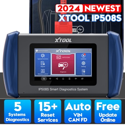 XTOOL IP508 508S 608 Auto All System OBD2 Scanner Car Diagnostic Scan Tool CANFD