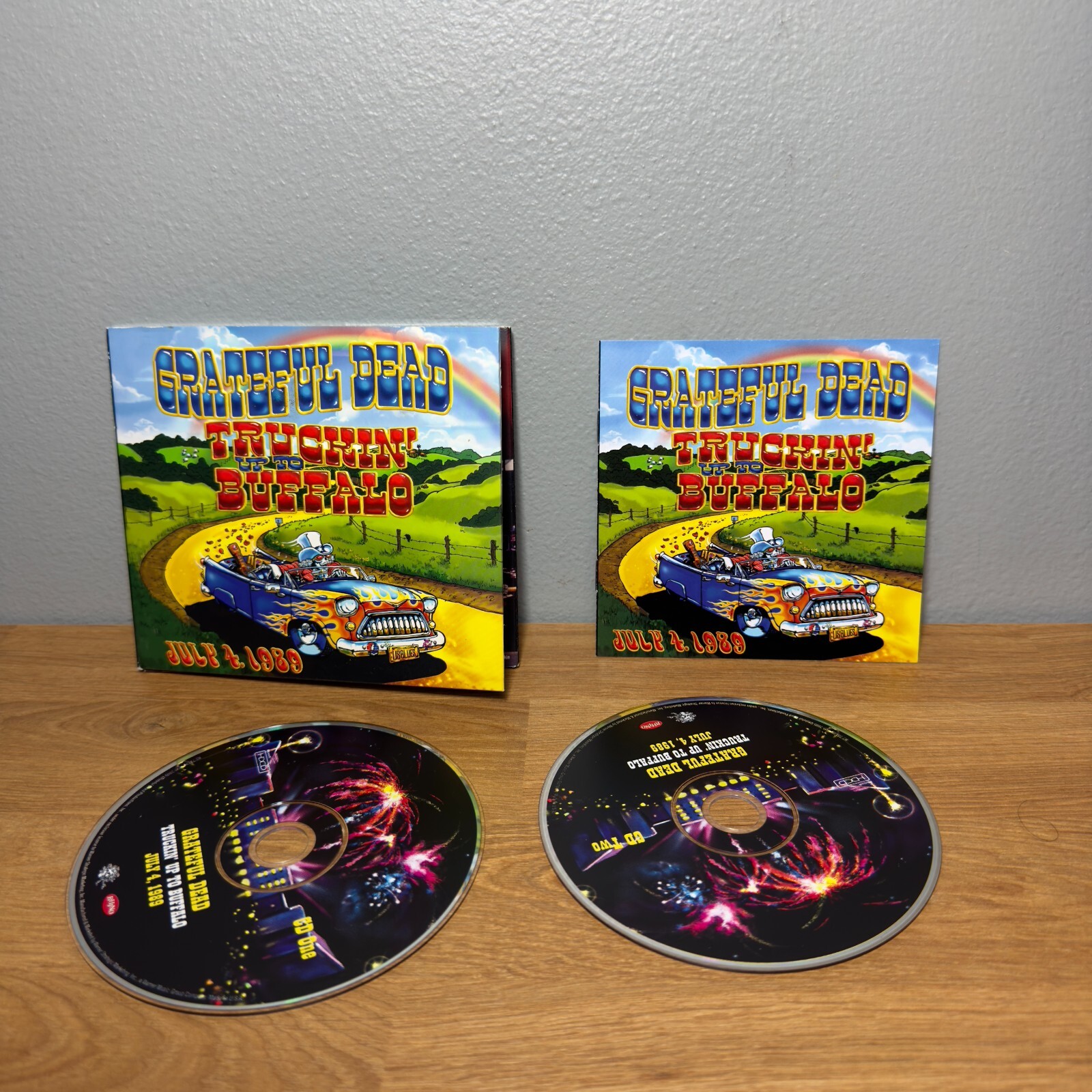GRATEFUL DEAD Truckin' Up To Buffalo, July 4, 1989 2 CD Set
