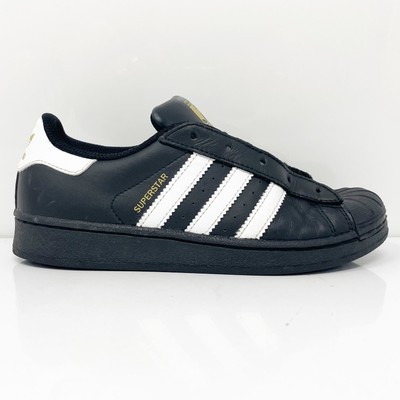 

Adidas Boys Superstar BA8379 Черные повседневные кроссовки, размер 2, Черный, Superstar