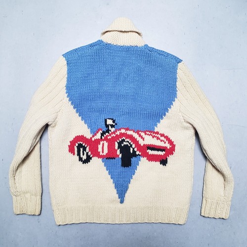 トップス 60s vintage car club Cowichan sweater 60s vintage car club Cowichan sweater
