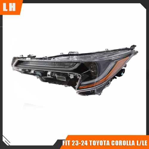 Светодиодная фара в сборе для Toyota Corolla L LE Base 2023 2024 годов выпуска, левая сторона водителя