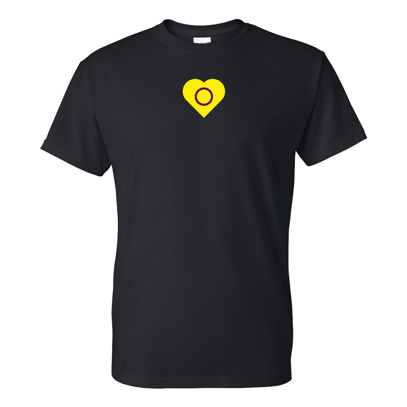 Intersex Pride Flag Heart - Pride Month LGBTQIA Love