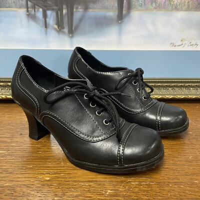 Oxford heels deals black