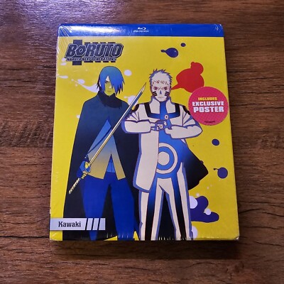Boruto: Naruto Next Generations - Kawaki (Blu-ray, 2017) [Slipcover & Poster]