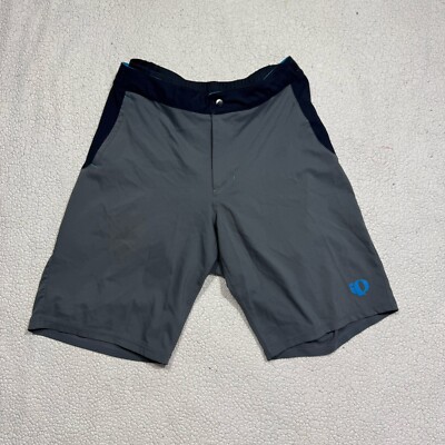 Pearl Izumi Shorts Mens Large Lined Cycling Canyon Baggy Padded Snap Button 11 