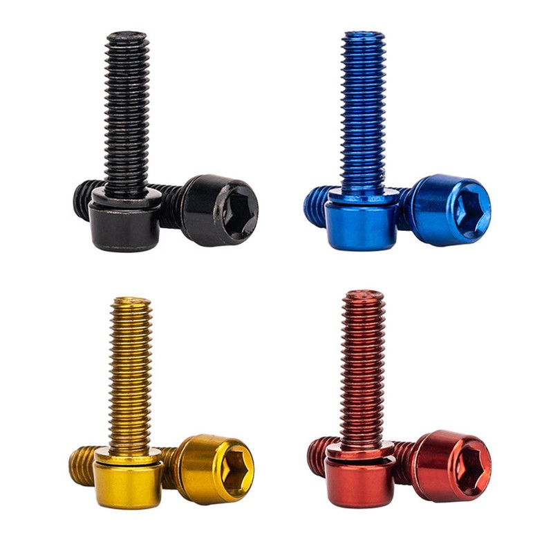 Handlebar Bolts 6pcs Stem Screws Good Toughness Fixing Latest