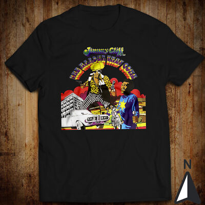 The Harder They Come T-Shirt Jimmy Cliff Hakuna Matata Many Rivers to Cross