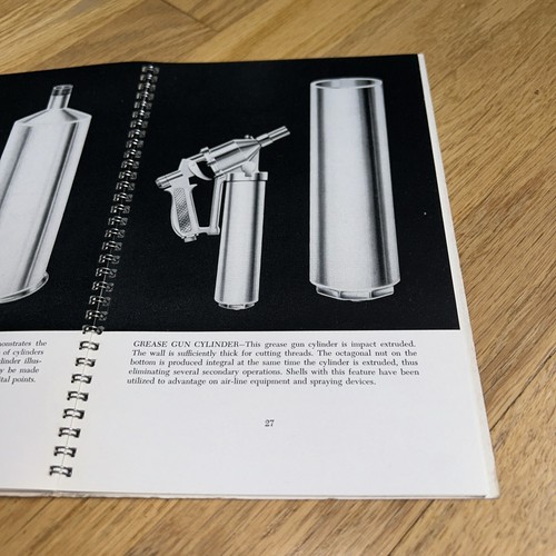 1948 ALCOA ALUMINUM IMPACT EXTRUSIONS Book - Aluminum Company of America