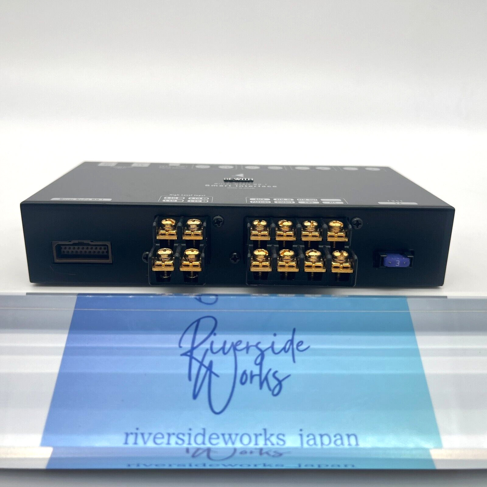 BEWITH MM-1D ミラー型ヘッドユニット 箱付き カーオーディオ逸品名鑑