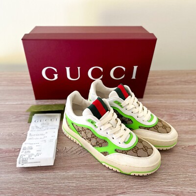 LIMITED EDITION Gucci SoHo & Milan Exclusive Re-Web Sneakers - BRAND NEW IN BOX