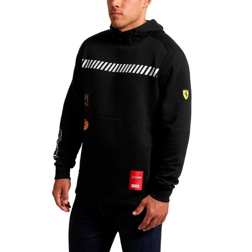 

[577216-02] Мужская толстовка с капюшоном Puma SF SCUDERIA FERRARI STREET, Черный