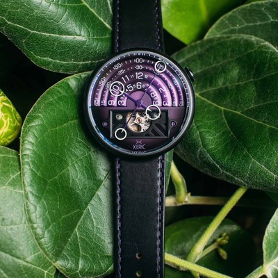 Pre-owned Xeric Halograph Ii Automatic Deep Purple