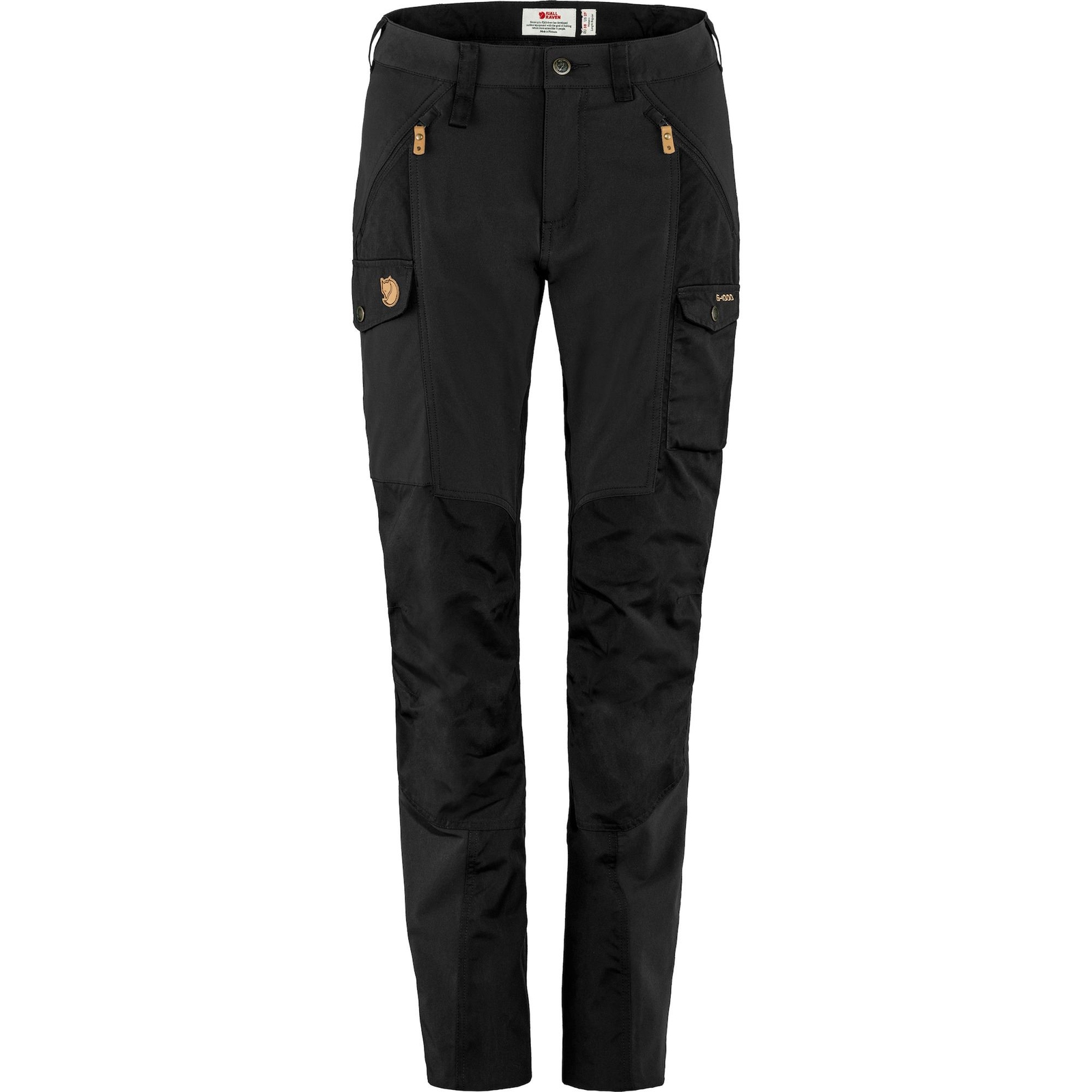 Fjällräven Nikka Trousers Curved W Farbe: Black