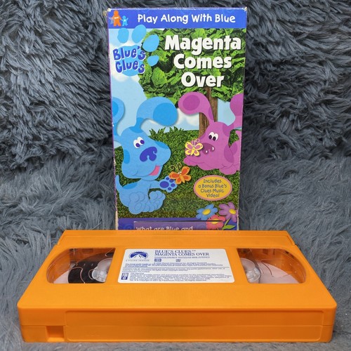 Blue［Times］ VHS Amazon.com: Blue's Clues - Telling Time With Blue [VHS