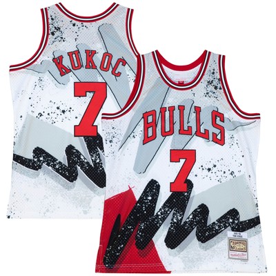 MITCHELL AND NESS CHICAGO BULLS HYPER HOOPS SWINGMAN TRIKOT - TONI KUKOC VON MITCHELL & NESS