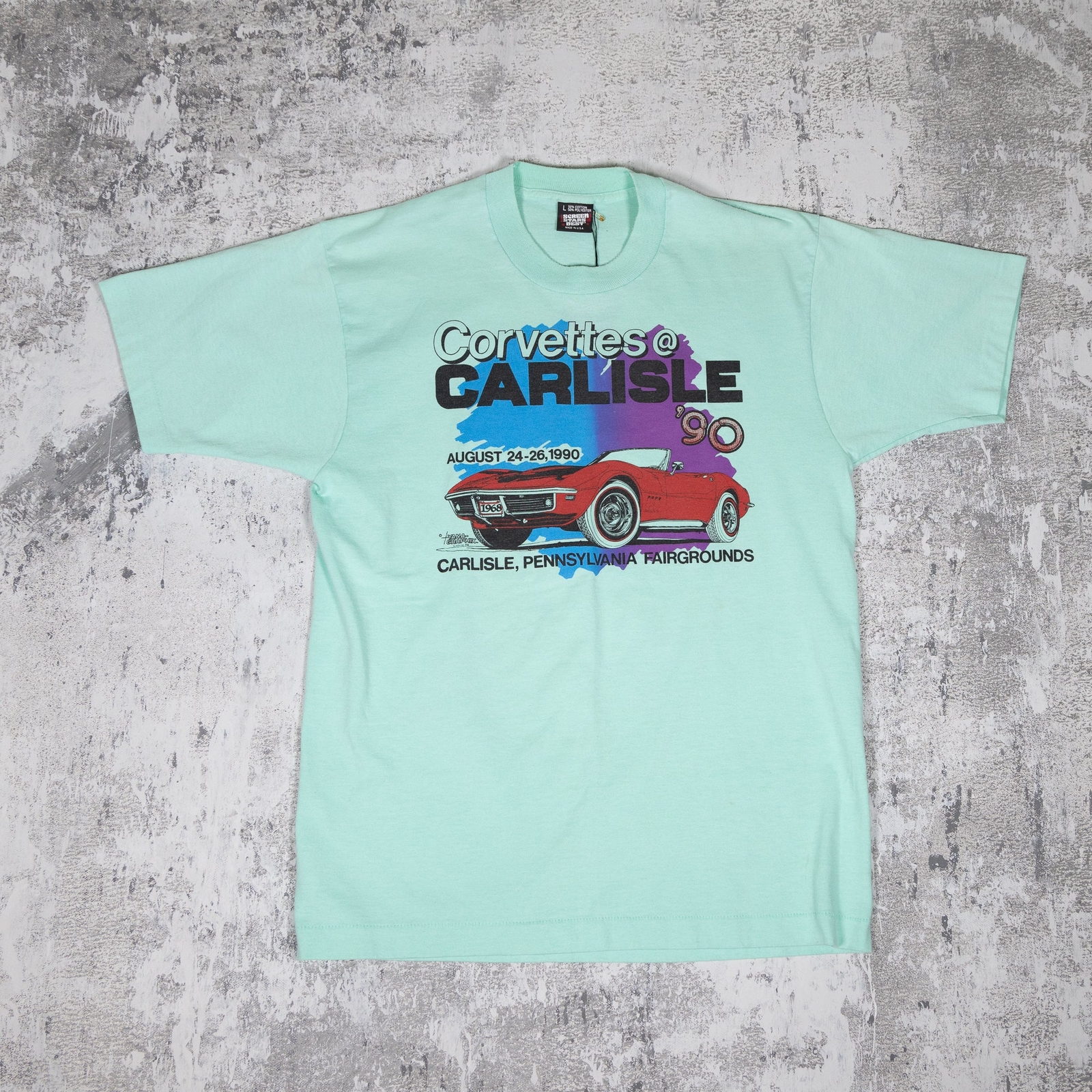 Corvettes at Carlisle Vintage 90s Tee | eBay