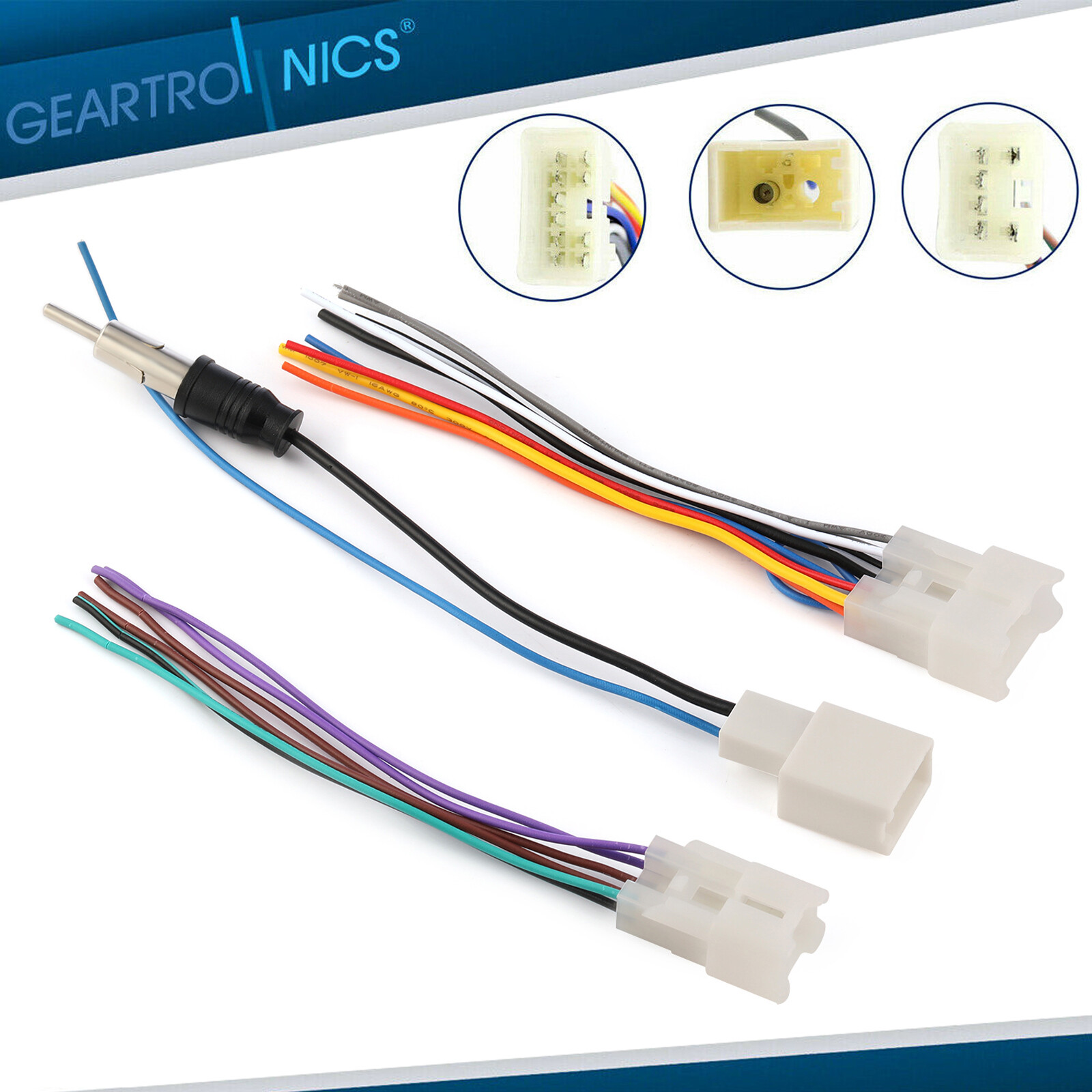 Install Car Wire Harness Cable Adapter*