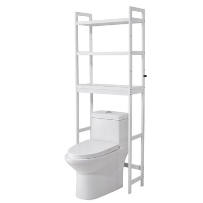 VEVOR Over the Toilet Storage 3-Tier Bathroom Shelf Rack Space Saver Organizer