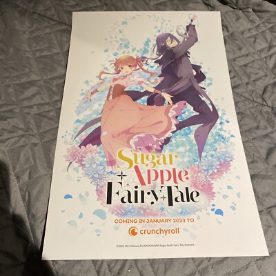 Anime NYC 2022 Sugar Apple Fairy Tale Poster Crunchyroll 11  X 17 