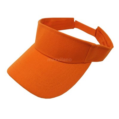 Visor Sun Hat Golf Tennis Beach Men Women Caps Adjustable Cap Solid Plain Blank