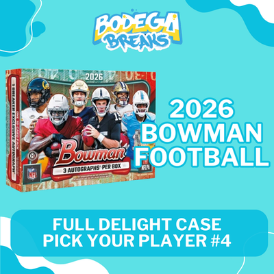Kenneth Walker III -2026 Bowman Football -6 Box Delight Case Break PYP #4