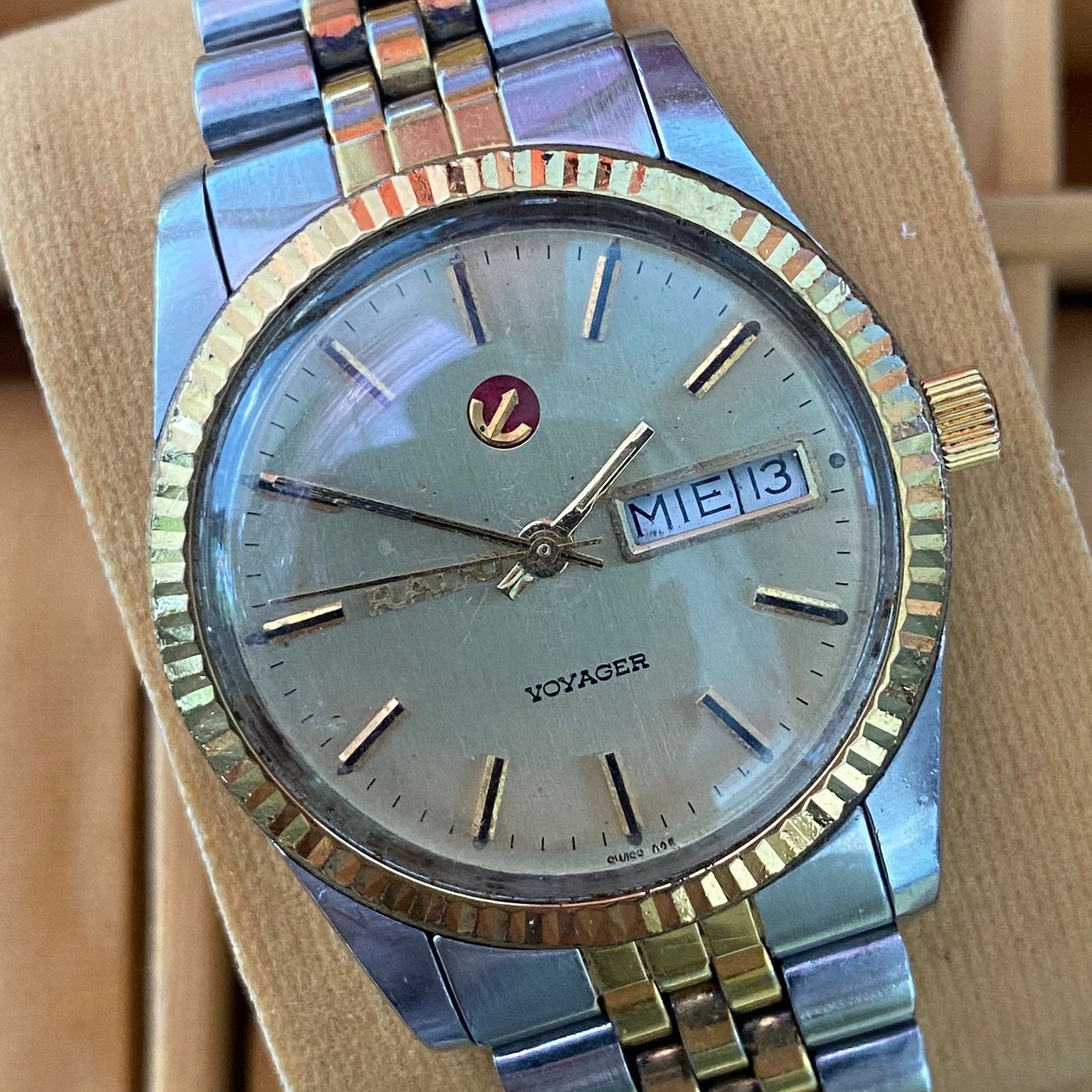 RADO Voyager 自動巻き腕時計 シルバー HA-6955| ラドー RADO ボイジャー VOYAGER 自動巻き