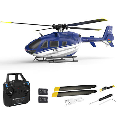 C187 Remote Control Helicopter 2.4GHz 4CH 6-Axis Gyro Stabilized Scale RC C4D7