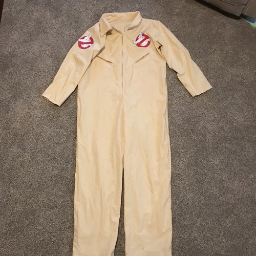 Rubies Ghostbusters Jumpsuit Kids Large Halloween Costume Khaki